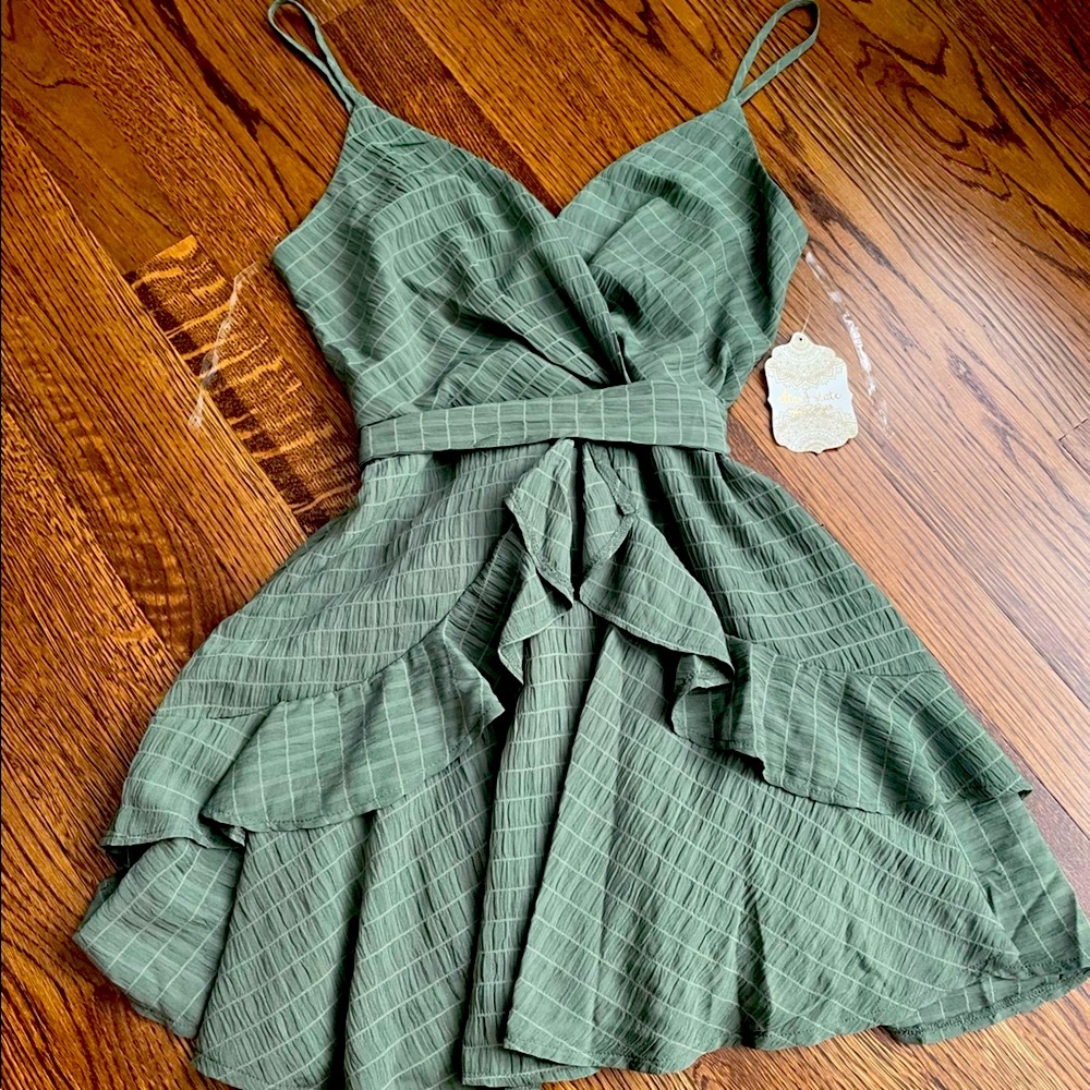SOLD Green altar’d state dress new with tags